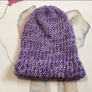 Purple Handmade Hat Teens-Medium Size Adults
